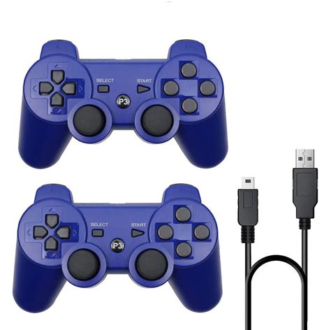 Infisu 2 Pack Controllers For Ps3 Wireless Playstation 3 Gaming