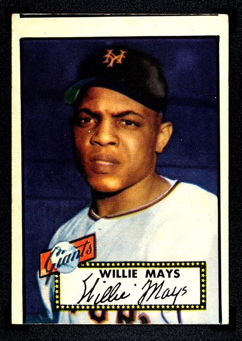 Topps Willie Mays Psa Mc Rc Giants Vg Ex Hof Ebay