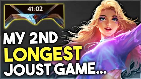 My 2nd Longest Joust Game Ever Grandmaster Ranked Joust Smite Youtube