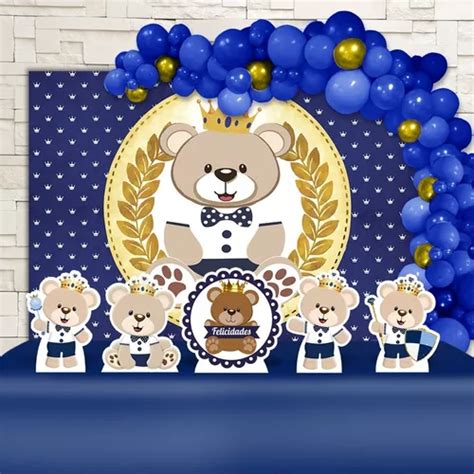 Kit Decora O Festa Urso Ursinho Pr Ncipe Ch De Beb Escorrega O Pre O