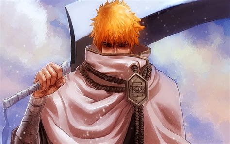 Kurosaki Ichigo Bleach Male Ichigo Ichigo Kurosaki Bankai Anime