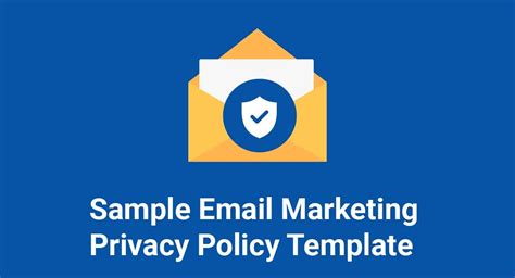 Email Marketing Privacy Policy Template - TermsFeed