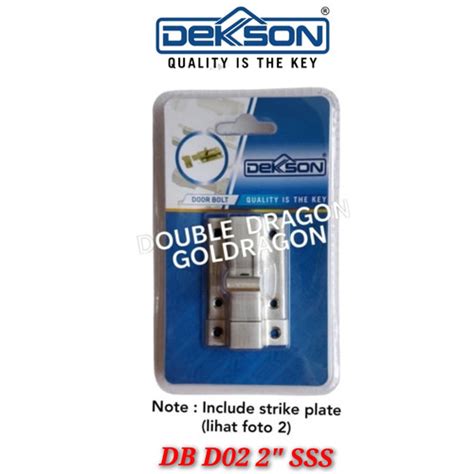 Jual Door Bolt Dekkson Db D Sss Grendel Slot Dekkson