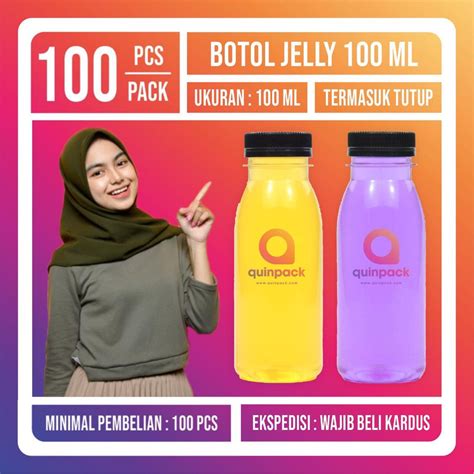 100ml Jelly Plastic Bottle 100ml Pudot 100 Ml Plastic Bottle Jelly