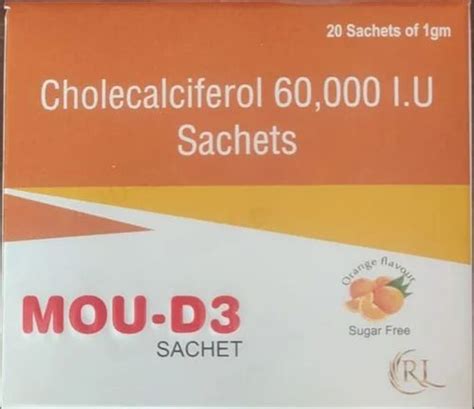 Cholecalciferol Sachet Pack Of At Rs Box In Chandigarh Id