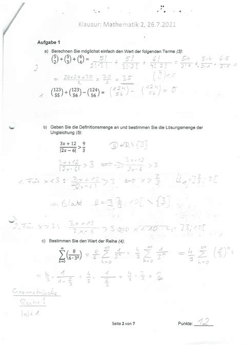 MA2 Heinrich Schramm PK SS 2022 Mathematik 2 Mathematics 2 Studocu