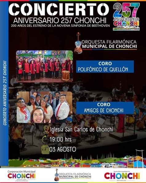 Orquesta Filarmónica Municipal invita a concierto aniversario de la