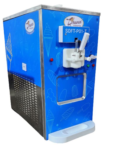 Single Flavor Softy Ice Cream Making Machine Soft P T Table Top At Rs