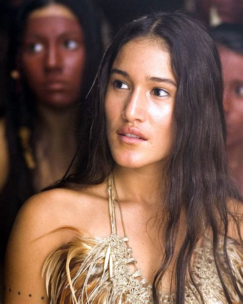 Qorianka Kilcher Pocahontas En El Film El Nuevo Mundo De Raíces