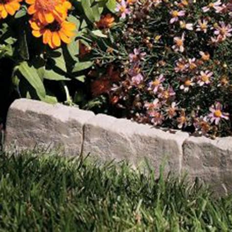 Suncast 10 Piece Landscape Design Border Decorative Natural Rock Stone Edging For