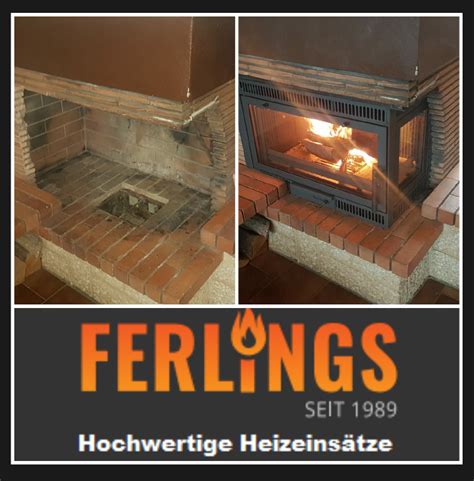 Heizeinsatz für den offenen Kamin Kamineinsatz FAIRE PREISE direkt