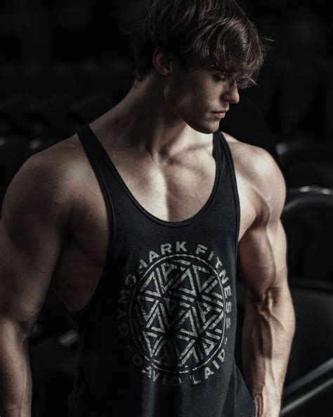 Gymshark Gs X David Laid Stringer Black Gym Guys Bodybuilding