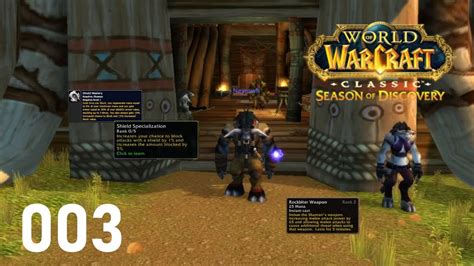 World Of Warcraft Season Of Discovery Folge 3 Werden Wir Tank