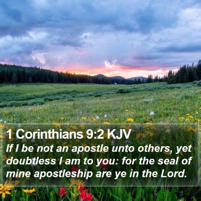 1 Corinthians 9 Scripture Images - 1 Corinthians Chapter 9 KJV Bible Verse Pictures