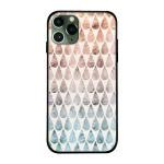 Buy Qrioh Rain Drop Pattern Glass Case For Apple Iphone Pro Online