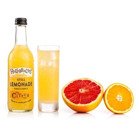 Hullabaloos Citrus Lemonade 12 X 330 Ml Cambridge Juice Company