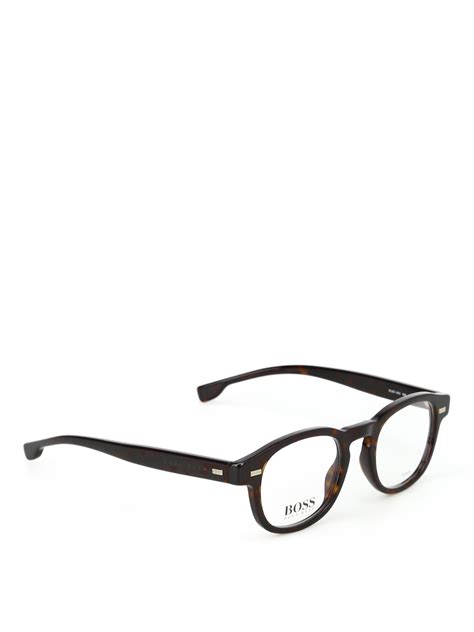 Glasses Hugo Boss Havana Acetate Eyeglasses Boss100208622