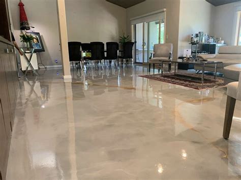 Epoxy Living Room Floor Decoomo