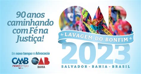 Caminhada Da Lavagem Do Bonfim OAB BA 2023 Em Salvador Sympla