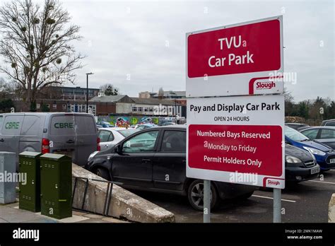 Slough Berkshire Uk Th January The Former Student Car Park