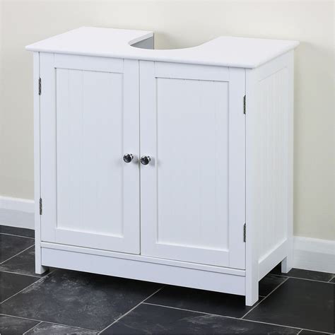 under sink cabinet ebay from White Under Sink Bathroom Storage Cabinet ...