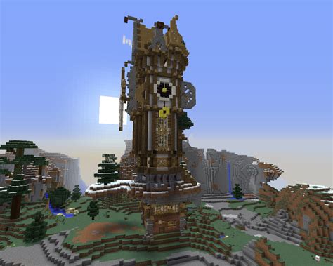 Minecraft Steampunk Tower