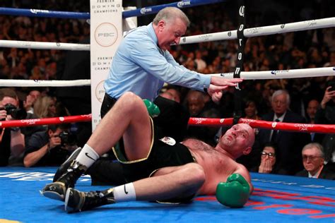 Tyson Fury Vs Deontay Wilder Referee Jack Reiss Defends His Ten Count