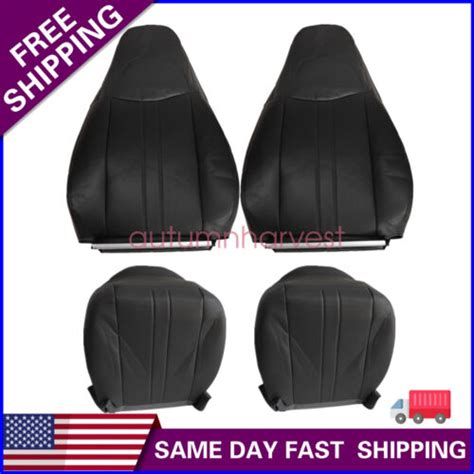 For 2003 2014 Chevy Express And Gmc Savana Driver Passenger Bottom Top Seat Cover Ebay