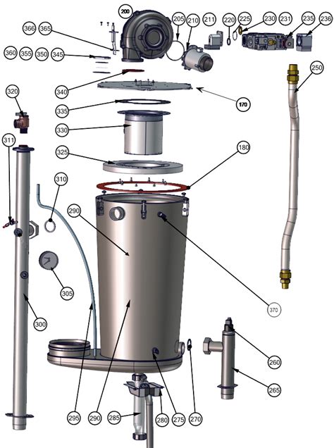 Parts Breakdown Diagram Exploded Diagram Of Ibc Technologies Sl 399