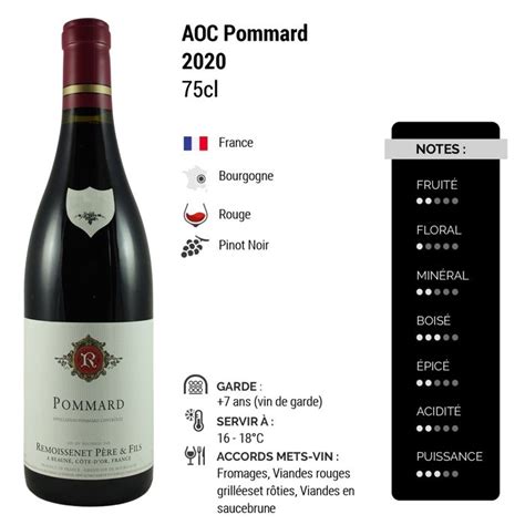 Remoissenet Père et Fils Pommard 2020 Vin Rouge de Bourgogne 3x75cl