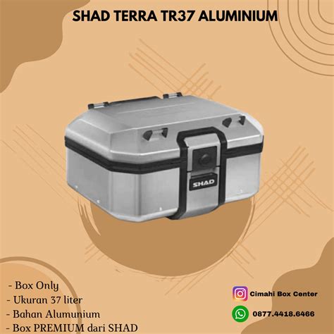 Jual Top Box Pannier Alumunium Premium Shad Terra Tr Shopee Indonesia