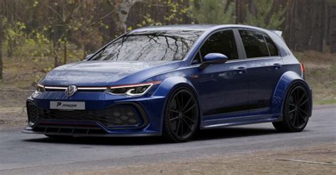 Prior Design Widebody Kit On The Vw Golf Gti Mk