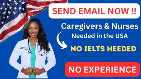 Urgent Relocate To Usa Free Nurses Caregiver Jobs In Usa With Visa