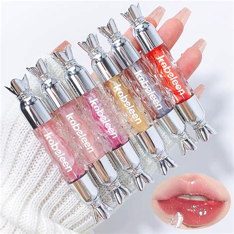 Mrettick 6pcs Hydrating Lip Glow Oil Gloss Set Natural