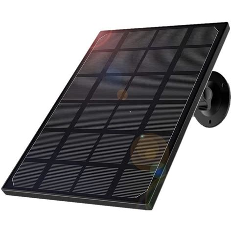 Panneau solaire pour caméra de surveillance IP Panneau solaire pour