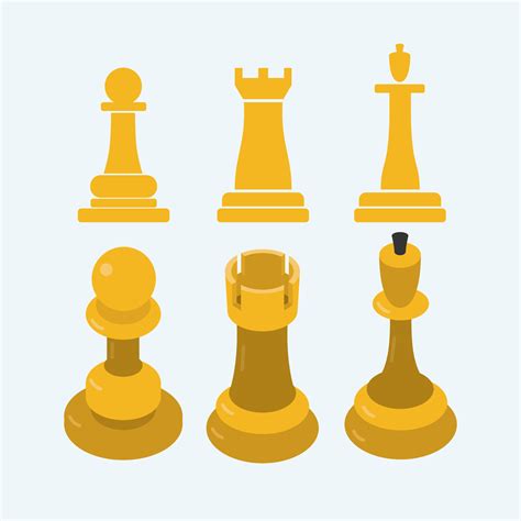 Chess Pieces Pawn 2d