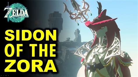 Sidon Of The Zora Full Quest Walkthrough The Legend Of Zelda Tears