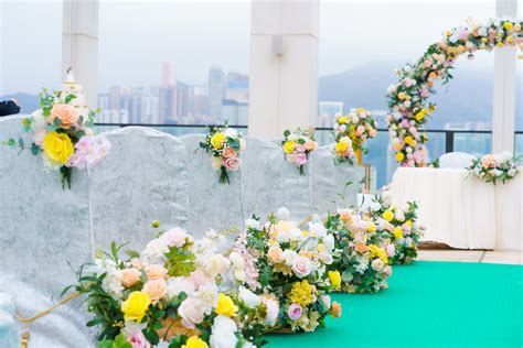 尖沙咀帝苑酒店空中花園證婚套餐 戶外證婚場地 置身維港景緻 證婚場地 搵酒店派對場地 Eventrunhotelhk