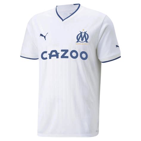 Camisa Olympique De Marseille I Branca Torcedor Masculina