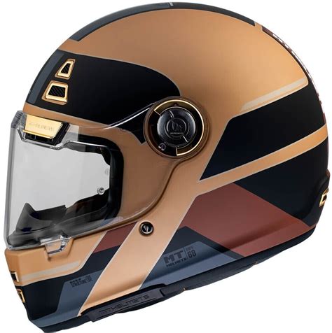 MT Helmets Jarama 68th Full Face Helmet C9 Matt Beige Black Desde 111