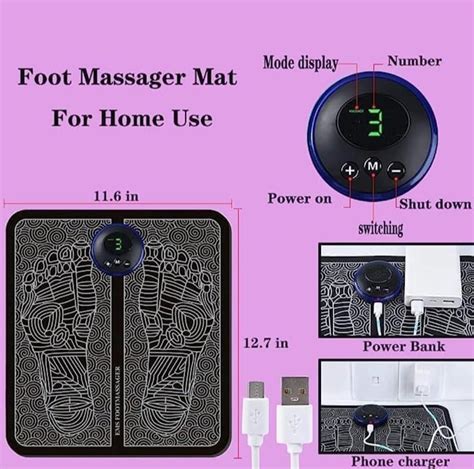 Ems Foot Massager With Usb Charging Variety World Shop