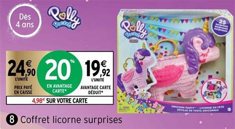 Promo Coffret Licorne Surprises chez Intermarché