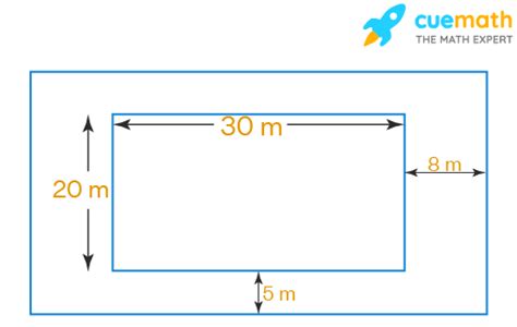 A Rectangular Shaped Swimming Pool With Dimensions 30 M 20 M Has 5 M