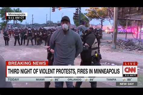 Black Cnn Reporter Omar Jimenez Arrested Live On Air At Mn Protests