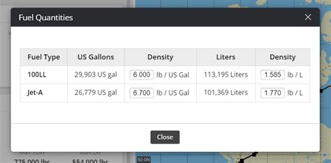 Gallons For Fuel Dispatch Navigraph