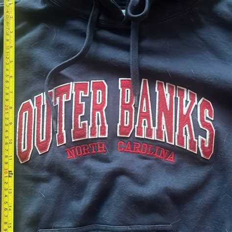 North Carolina Otter Banks Hoodie Xl Gem