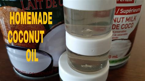 How To Make Homemade Coconut Oil Youtube