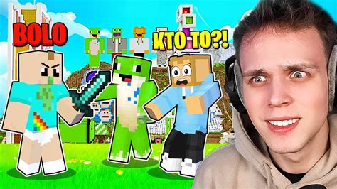 PIERWSZY RAZ SPOTKAŁEM GO W MINECRAFT YouTube