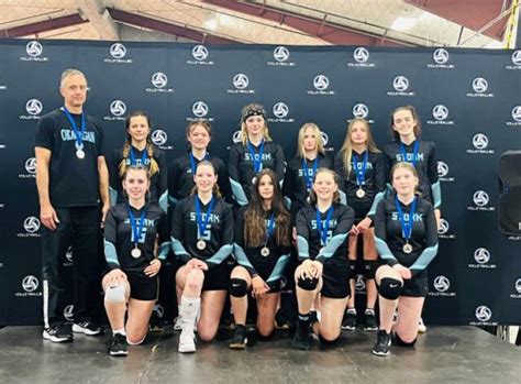 South Okanagan Storm Volleyball Team Take Home The Silver Oliver