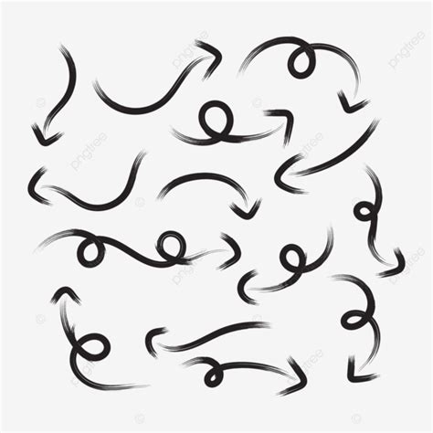 paint arrows collection vector paint arrows arrows arrow png